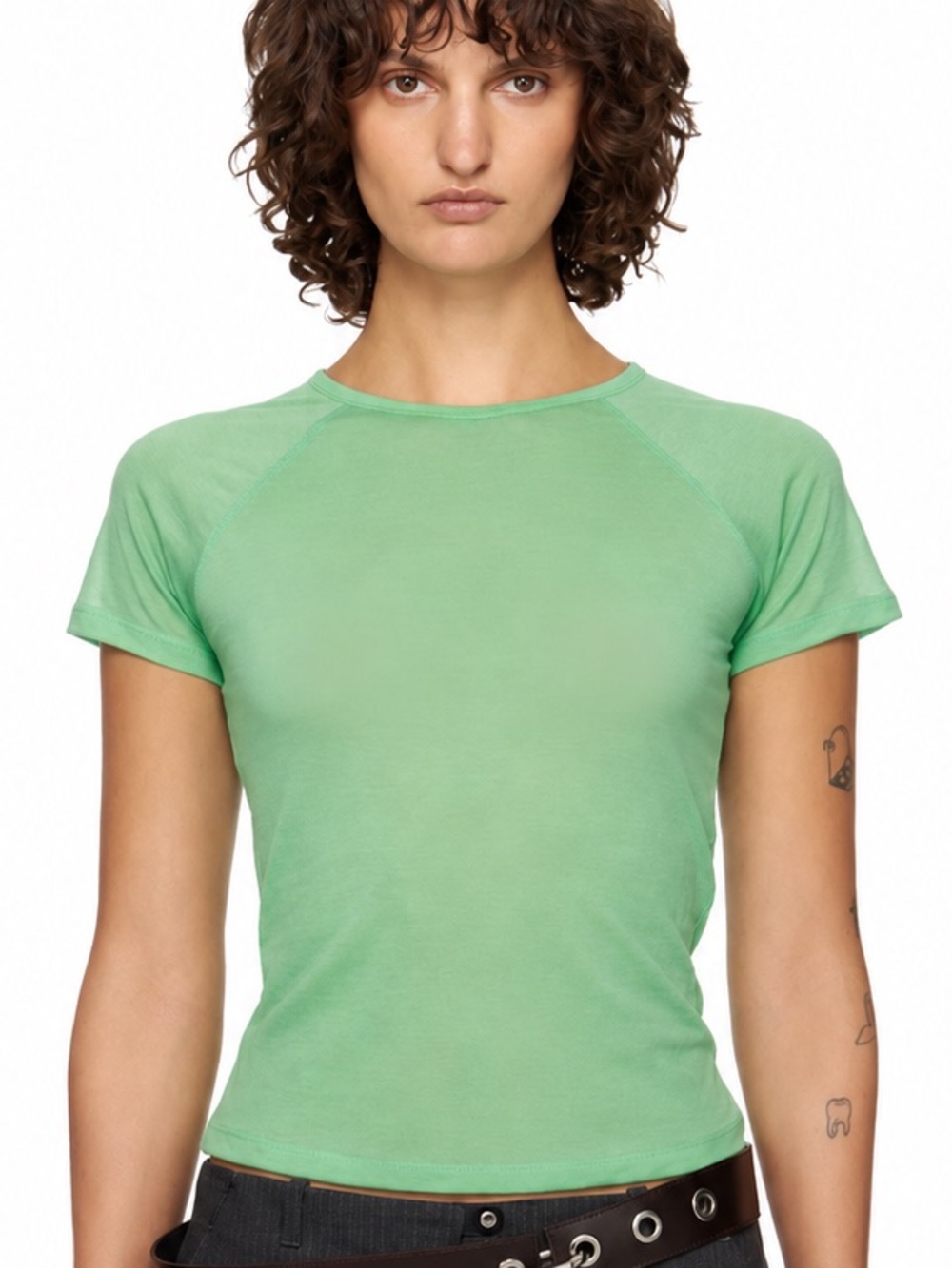 Paloma Wool Omu Tee in Jade sz. M